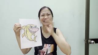 Hand-colored by me! Instructions for coloring the whale's fierce face by Cậu Vàng Làm Memes 75,034 views 2 weeks ago 3 minutes, 17 seconds