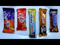 Crispello vs kitkat vs milkybar vs 5star vs snikers