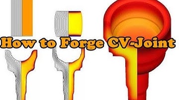 forge cv joint on forging press production line automatically with forging manipulatorHD 2019