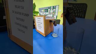 Automatic Water Tap Using IR Sensor | Atal Tinkering Lab | Gov. School