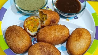 Crispy Bread Rolls | Evening Snacks | Bread Potato Rolls | рдмреНрд░реЗрдб рдкрдХреЛрдбрд╝рд╛ @alpanaminikitchen1
