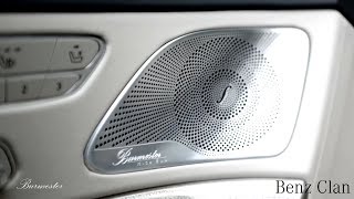 Mercedes-Benz S-Class and Burmester High-End Audio System 🔊🎶