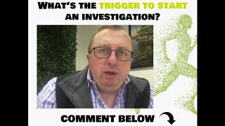 What's The Trigger For An ICAM Investigation?