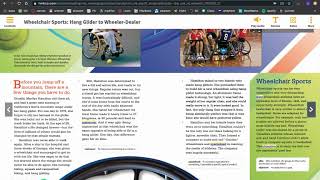 Wheelchair Sports  Hang Glider to Wheeler Dealer Reading