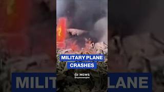 Colombian military plane crash claims eight lives