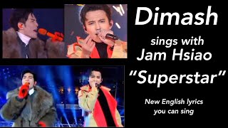 New English lyrics you can sing to “Superstar,” sung by Dimash Kudaibergen and Jam Hsiao Resimi