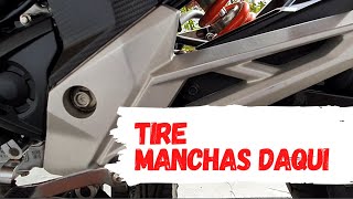 COMO TIRAR MANCHAS DO BACALHAU DA MOTO