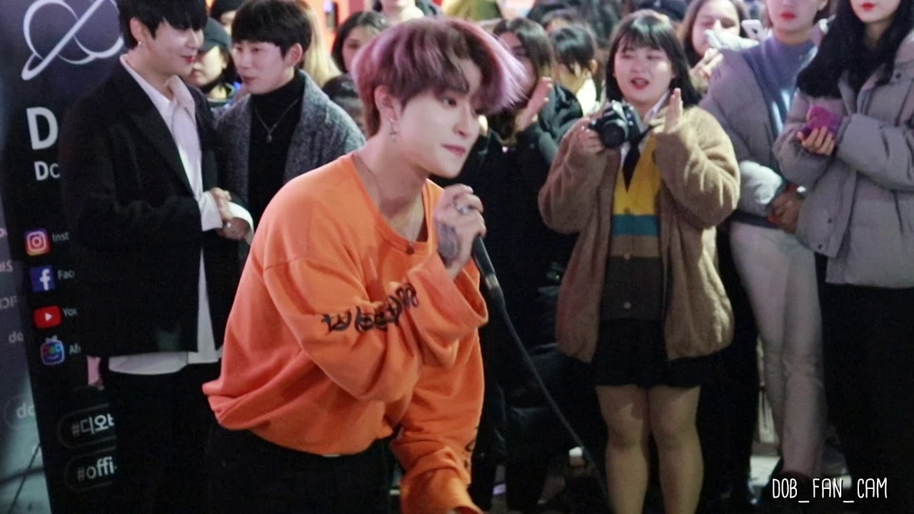 [DOB_디오비] 191122 홍대공연 1차 / 멤버 자기소개 member introduce