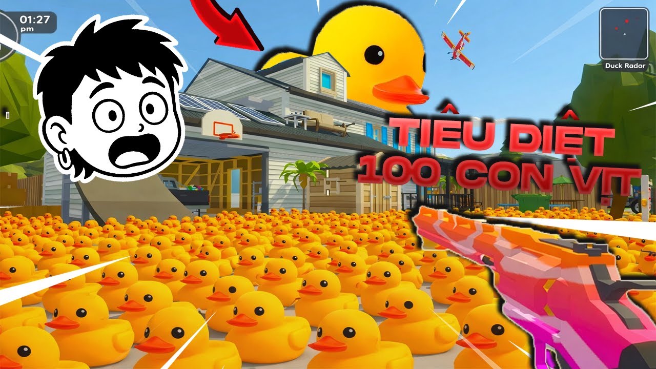 TÔI PHẢI TIÊU DIỆT 100 CON VỊT TRƯỚC KHI CHÚNG XÂM CHIẾM TRÁI ĐẤT