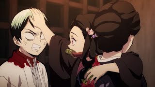 نيزوكو تحتضن تامايو وانزعاج يوشيرو🌸كاواي|Nezuko hugs tamayo kawai Yoshiro gets annoyed|Demonslayer