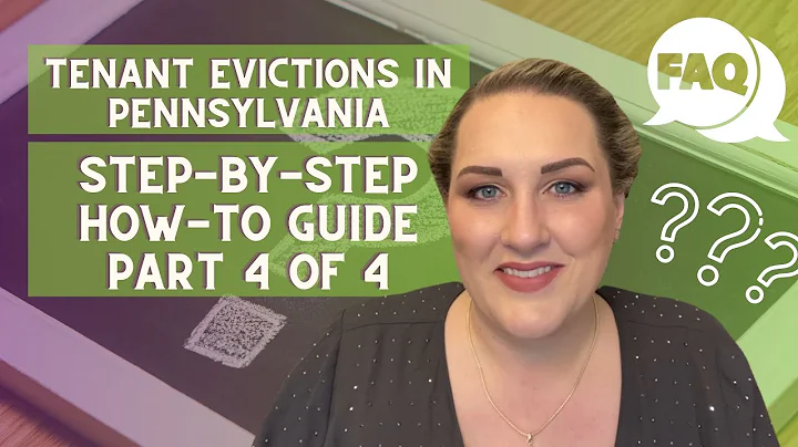 Tenant Evictions in Pennsylvania Step-by-Step How-to Guide part 4 of 4