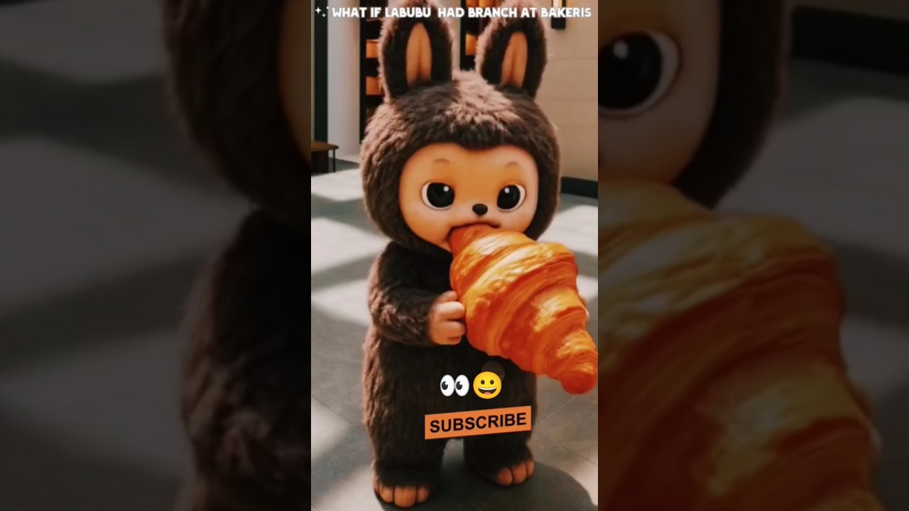 Oh! What did Lababu eat!?👀#labubu #ai #short  #trending #viralshorts #animation  #viralvideo #shorts