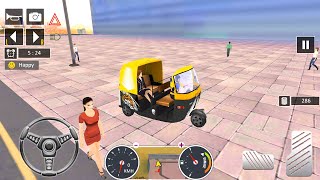 Modern Tuk Tuk Auto Rickshaw Game 2021 | Tuk Tuk Video Driving Simulator – Android Gameplay screenshot 5