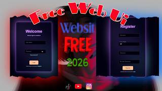 Free C++ ImGui Website UI |  (Download Free)