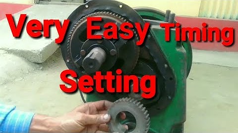 kirlosker diesel engine timing setting