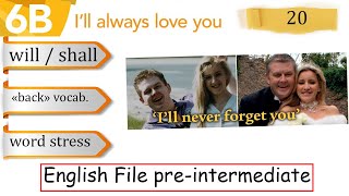 Lesson 20. 6B. English File pre-intermediate. Promising. Deciding. Offering. Will. Shall.