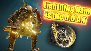 Elden Ring: Lightning Ram Is The G.O.A.T.