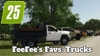 FS25 Mod Spotlight - FeeFee's Favorite Trucks!