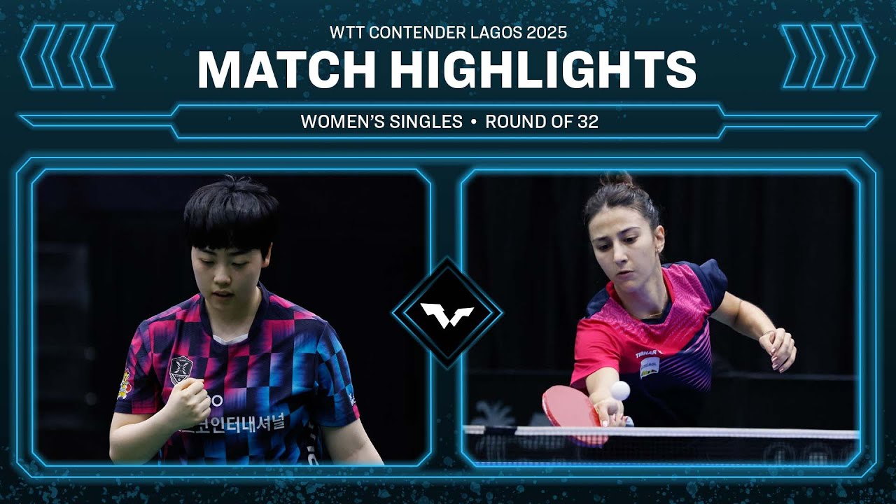 Hanna Ryu Ryu Hanna vs Giorgia Piccolin | WS R32 | #WTTLagos 2025 - YouTube