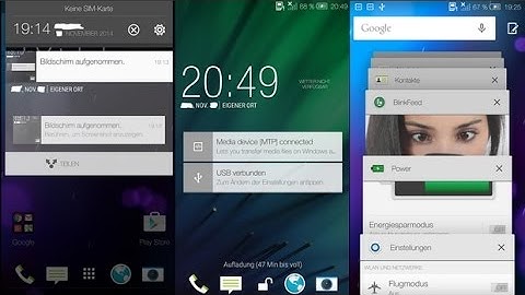 HTC One (M7)Android 5.0.2 Lollipop(Android Revolution HD 90.1) sense 6 official