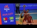 PORTUGAL vs. BRAZIL - Highlights Men | Week 3 | Volleyball Nations League 2019