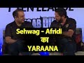 EXCLUSIVE: Shahid Afridi Says I was a Fan of Sehwag's Batting, Share Indo-Pak Tales