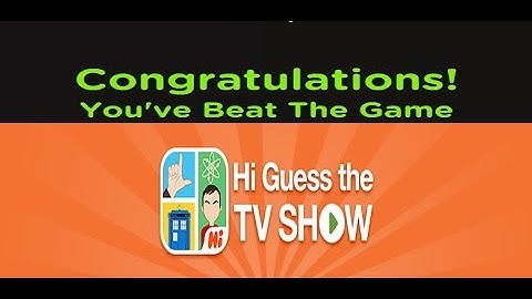 Hi Guess the TV Show | All Level Answers 1 - 283