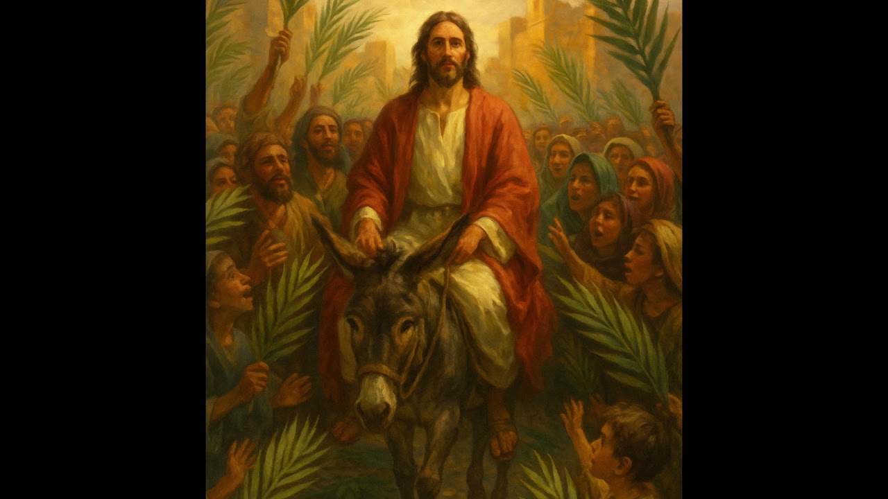 Thumbnail for encouragement video: 🌿 John 12:13 🌿 #holyweek #jesus #fypviral #biblestudy #jesuschrist