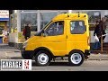 Miniature minibus: first drive and reactions