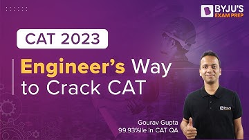 CAT 2023 | An Engineer