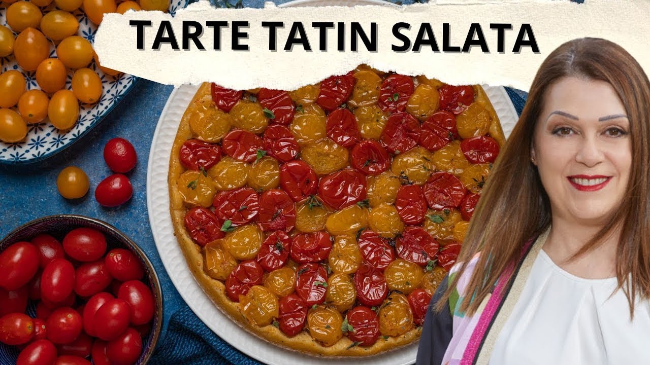🍅 La Rivoluzione in Cucina: Tarte Tatin Salata con Pomodorini! 🥧