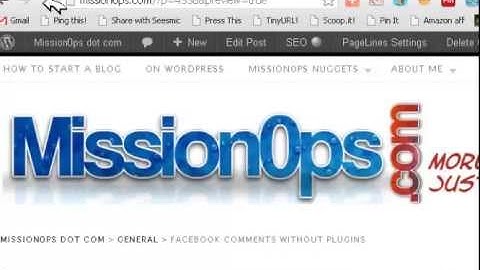Facebook Comments Without Plugins