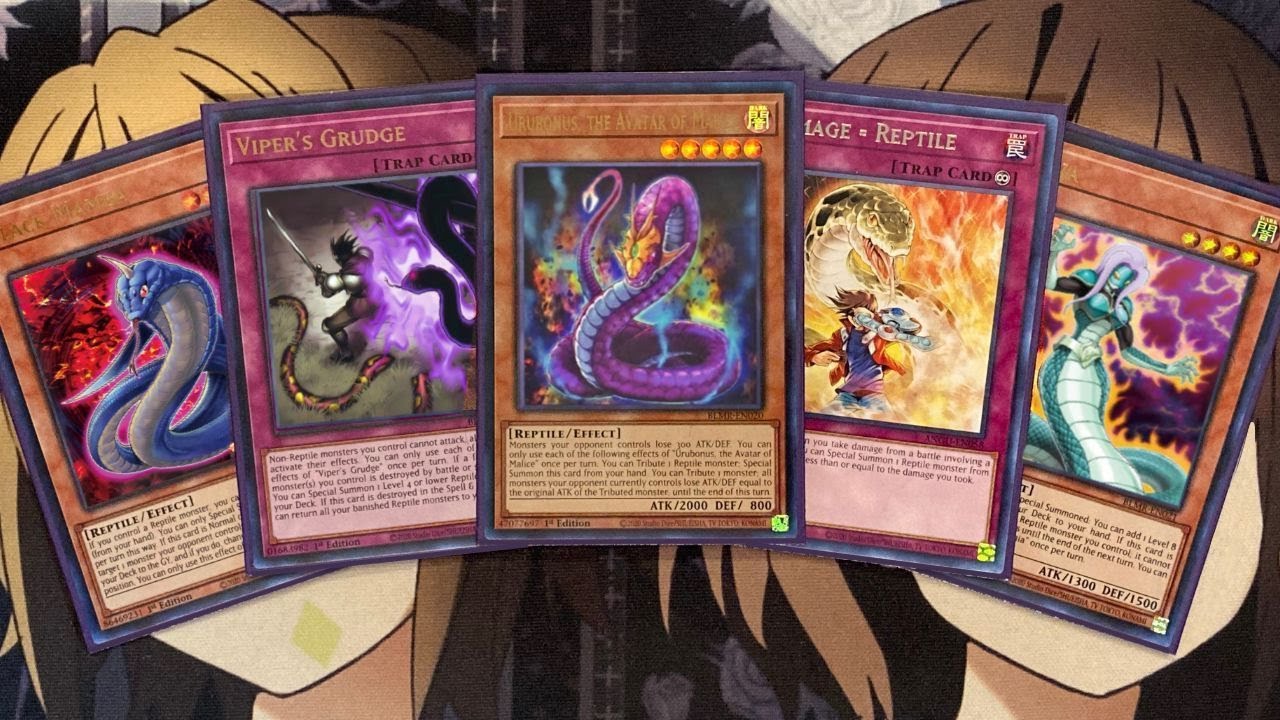 My Snake Yugioh Deck Profile for Post Monstrous Revenge - YouTube
