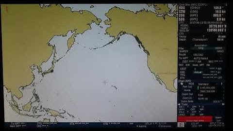 Distance Measurement (JRC ECDIS)