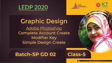 Simple Design Create | Modifier Key | Class 05 | Batch SP GD 02 | LEDP 2020 | Graphic Design Class