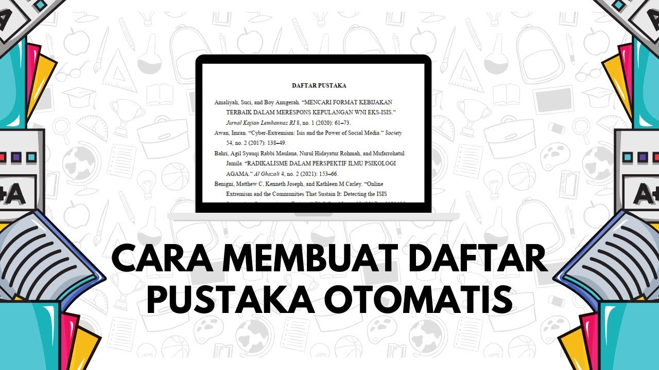 Cara Membuat Daftar Pustaka Otomatis | Terbaru Tahun 2020 
