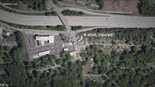 4 shot, injured at DeKalb County gas station