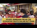 POLRES JEMBRANA GELAR CEK KESEHATAN GRATIS DALAM HUT PDAM