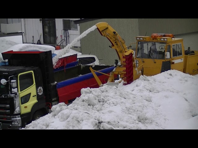 大掛かりな除雪作業 19 Litetube