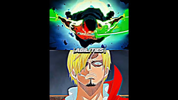 zoro vs sanji #zoro #sanji #onepiece
