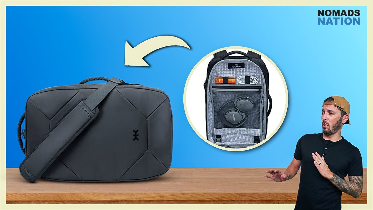 Knack Pack Convertible Duffel Bag Review (IMPRESSIVE 3in1 bag) YouTube