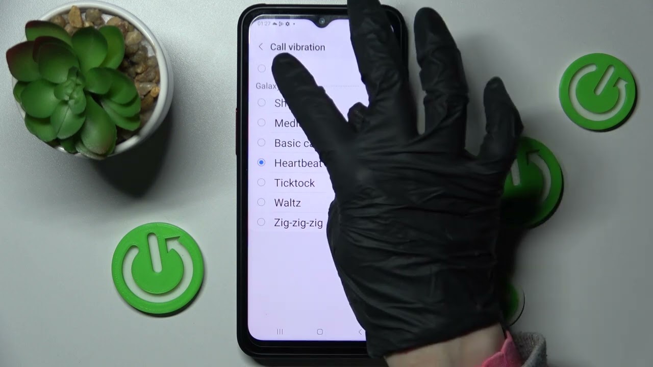 How to Enter Vibration Settings on SAMSUNG Galaxy Xcover 6 Pro? - Open Vibration Settings