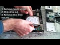 How to replace the hard drive in an Asus 1225b netbook