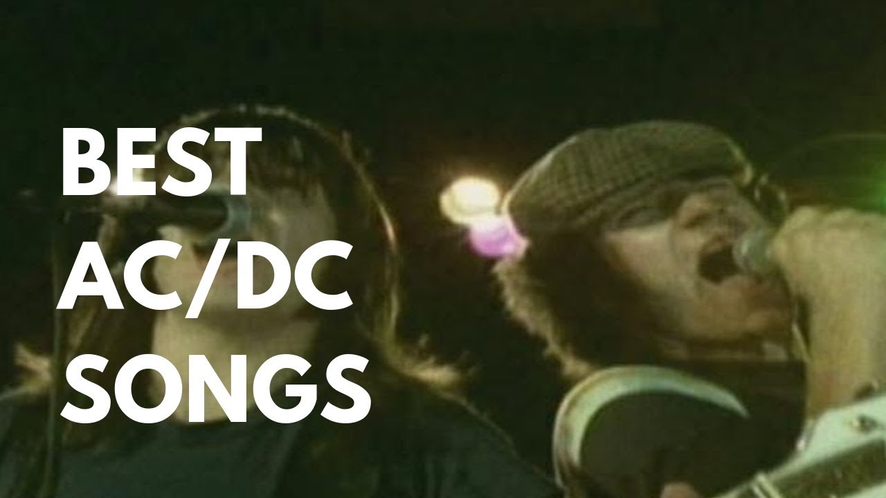 TOP 5 AC/DC SONGS - YouTube