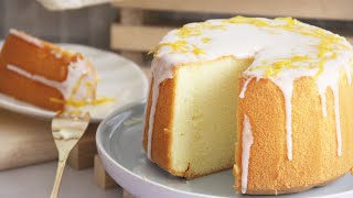 Lemon Glaze Cake 柠檬糖霜蛋糕 | Apron