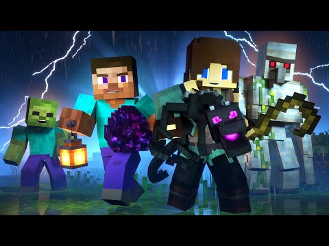 DRAGON EGG - Alex and Steve Life (Minecraft Animation)