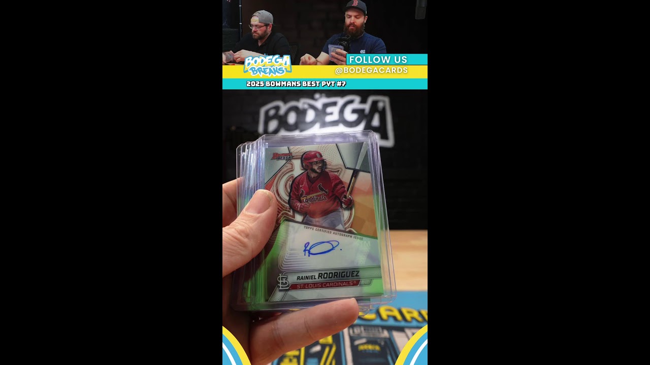3/31/26 Tuesday Live! 2025 Bowmans Best Baseball PYT #7