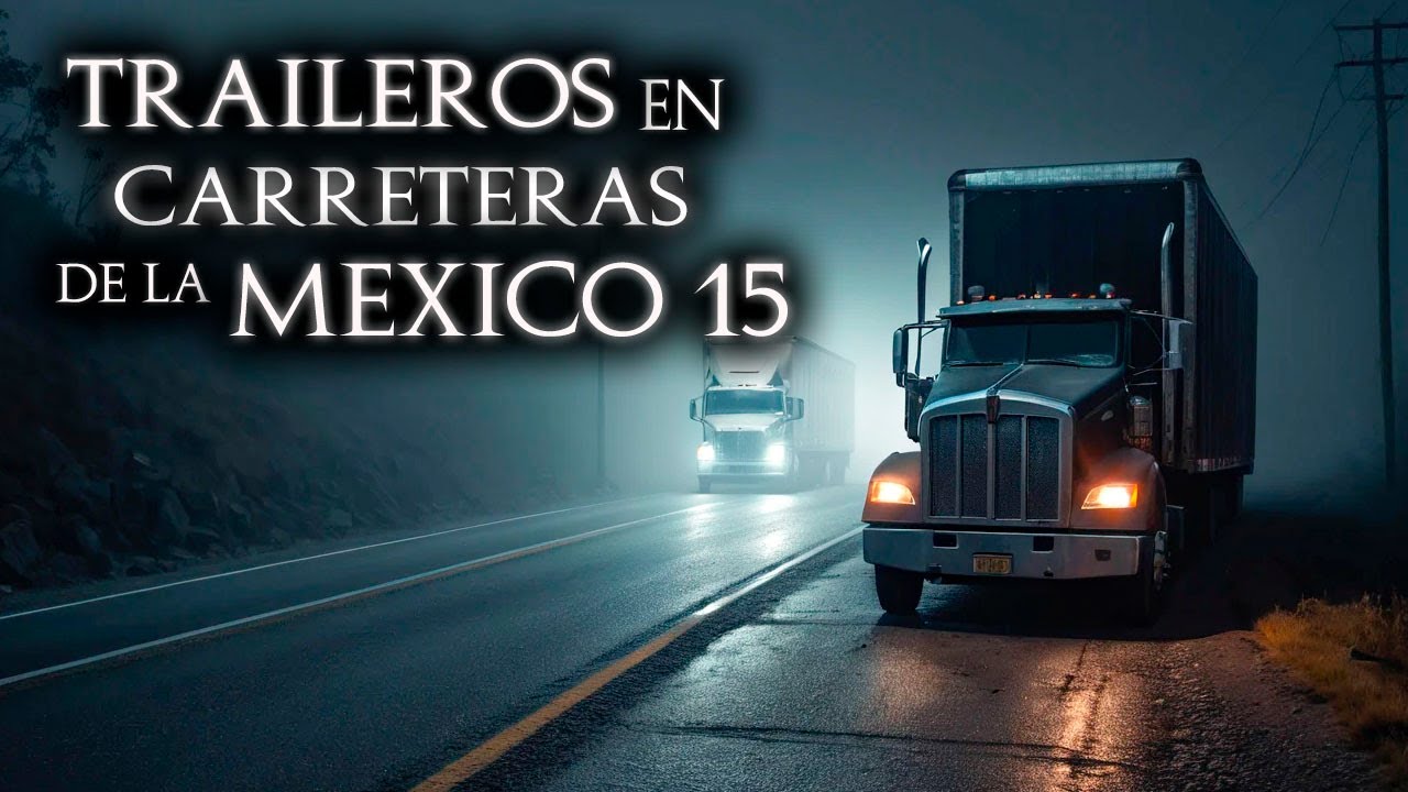 9 HISTORIAS de TERROR REALES de TRAILEROS en CARRETERAS de MEXICO Vol. XXIII