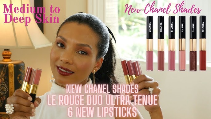 World's Best Transfer-Proof Lipstick?  Reviewing the CHANEL Le Rouge Duo  Ultra Tenue Lipstick 