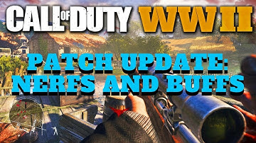 *NEW* COD WW2: PATCH NOTES UPDATE! COD WW2 1.11 PATCH UPDATE RESISTANCE DLC MAPS PS4 XBOX1 (COD WW2)